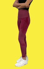 將圖片載入圖庫檢視器 Secret to Skin S2S Q10塑型護膚運動長褲-酒紅色