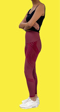 將圖片載入圖庫檢視器 Secret to Skin S2S Q10塑型護膚運動長褲-酒紅色