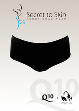 將圖片載入圖庫檢視器 Secret to Skin S2S 銀元素抗菌Q10堅果油潤膚內褲【黑色】